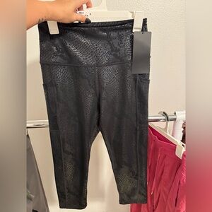Love Her python snake leggings tights L nwt